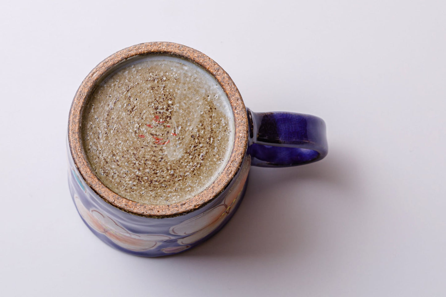 Zoho Gama Mug Violet Flowers バイオレット花