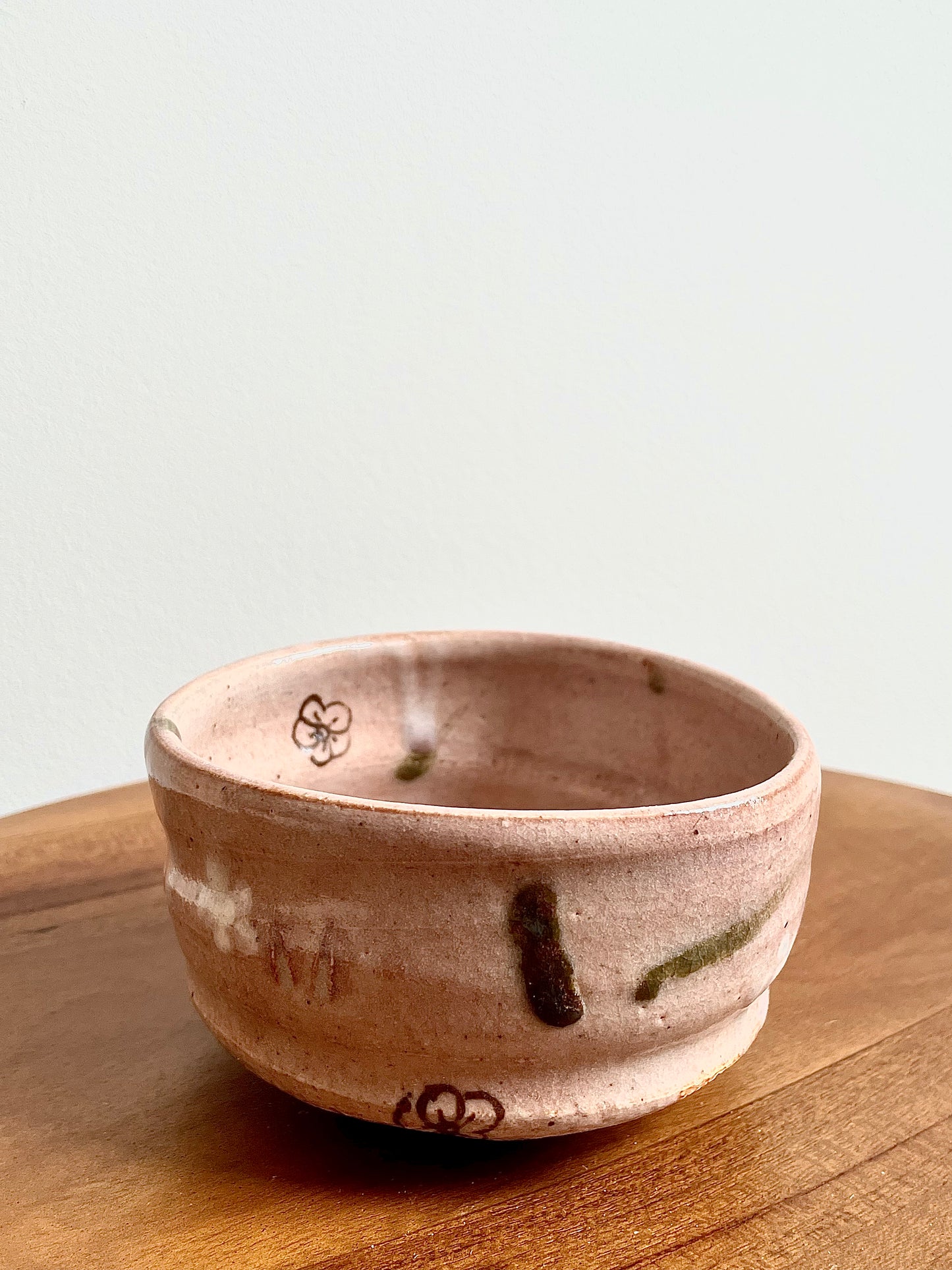 Zoho Gama Pink Tea Bowl弥七田椿こふく碗