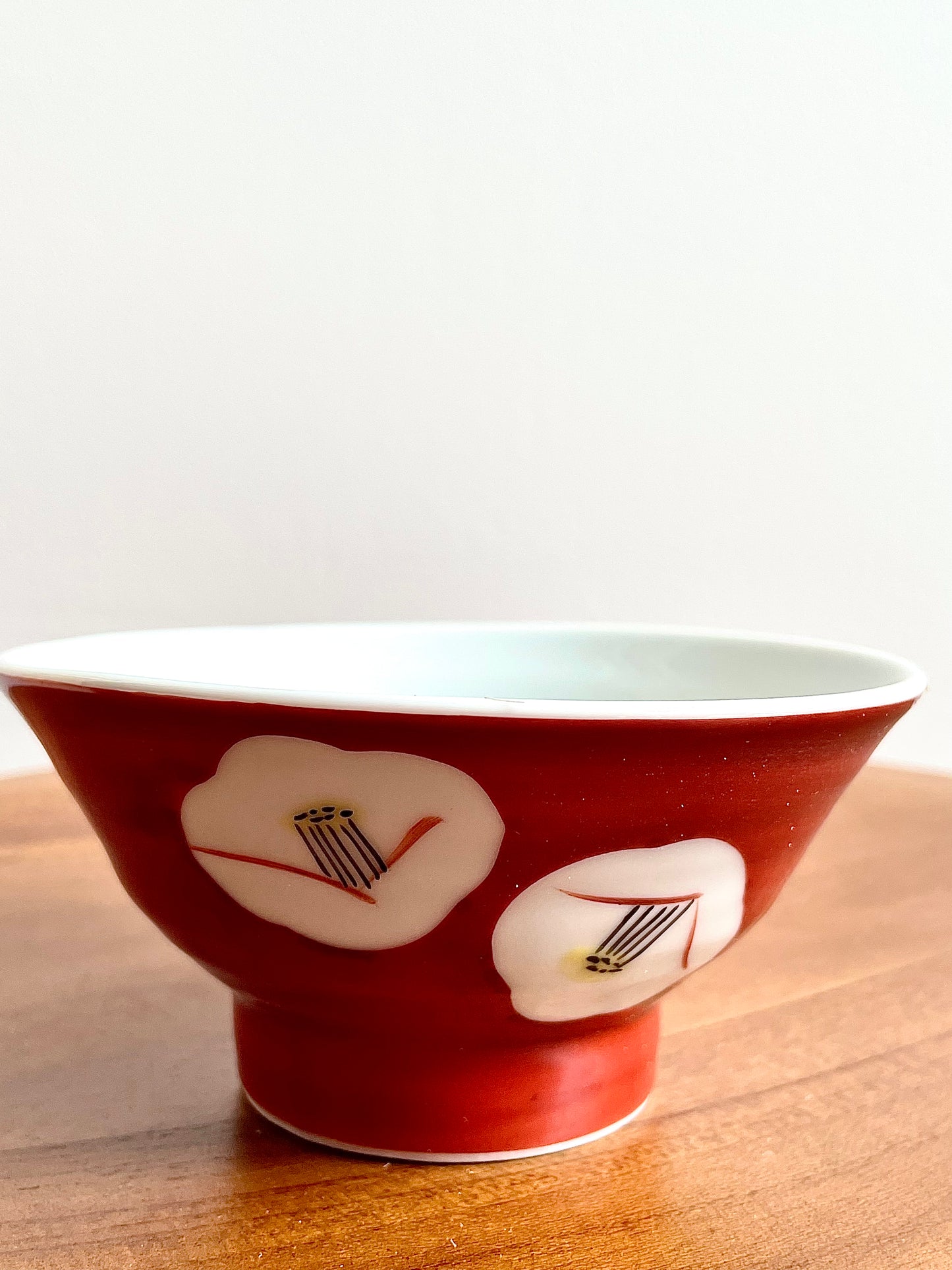 Zoho Gama Red Rice Bowl赤巻椿 碗