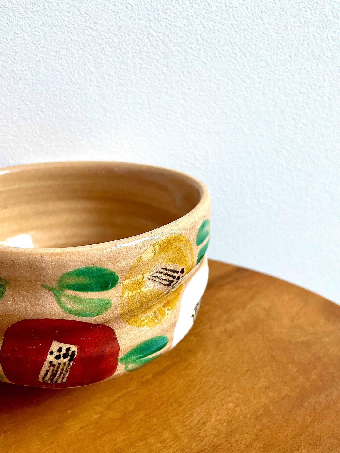 Zoho Gama Large Tea Bowl色絵 こふく碗