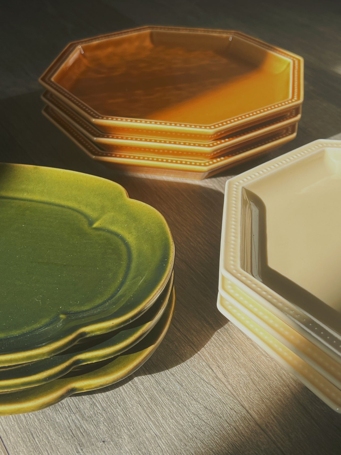 Studio M Lien plate green