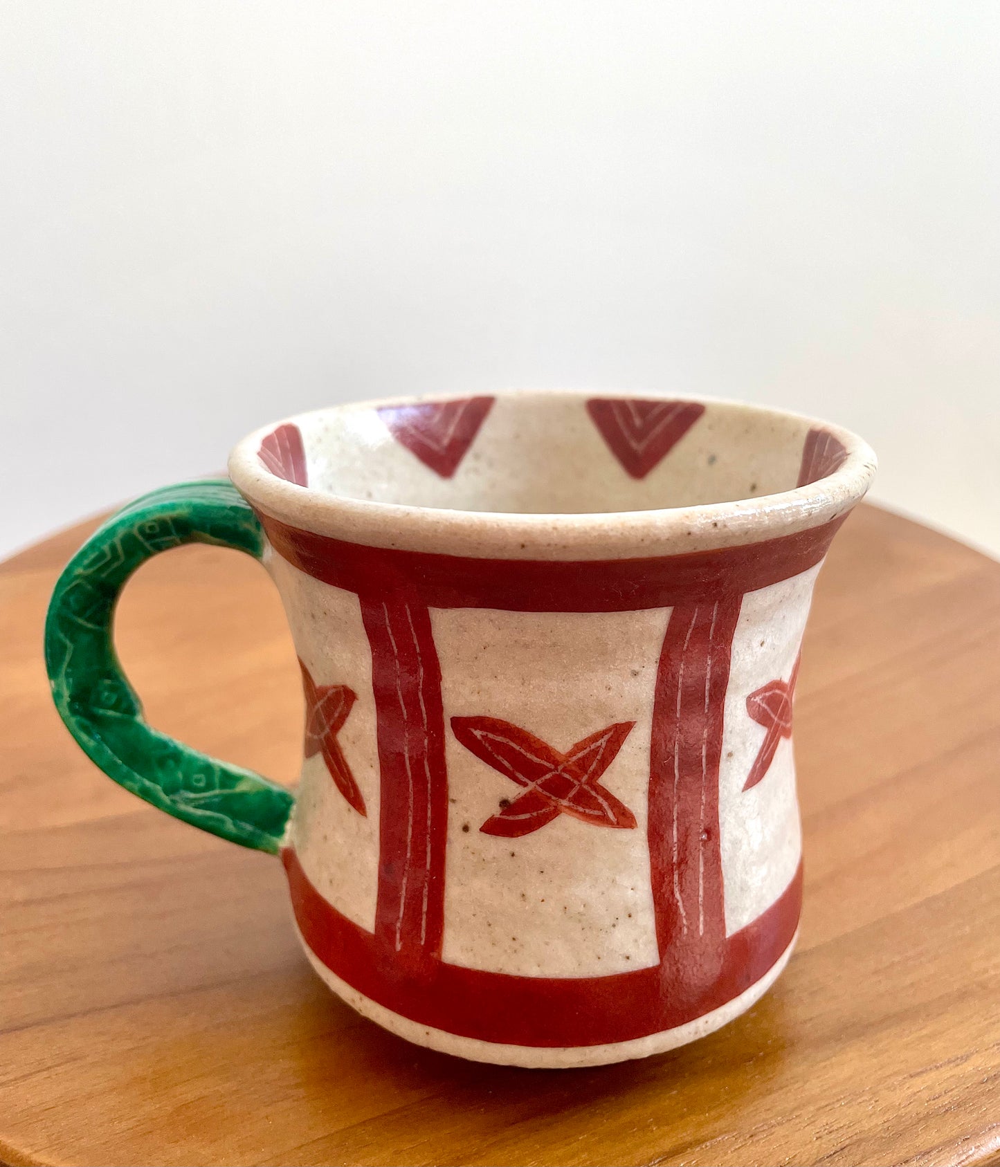Zoho Gama Mug 赤絵交趾 マグ