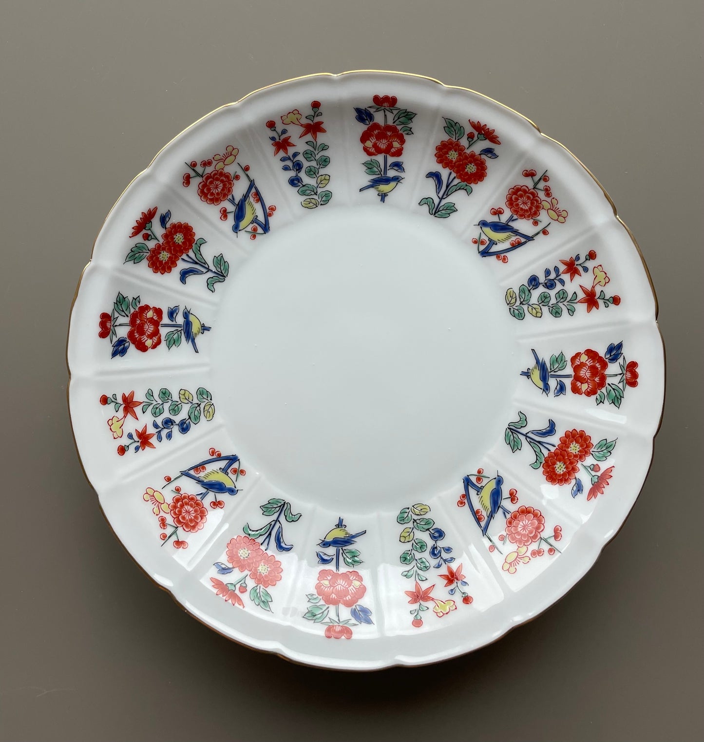 Flowers Patter Side Plate 絵草花文