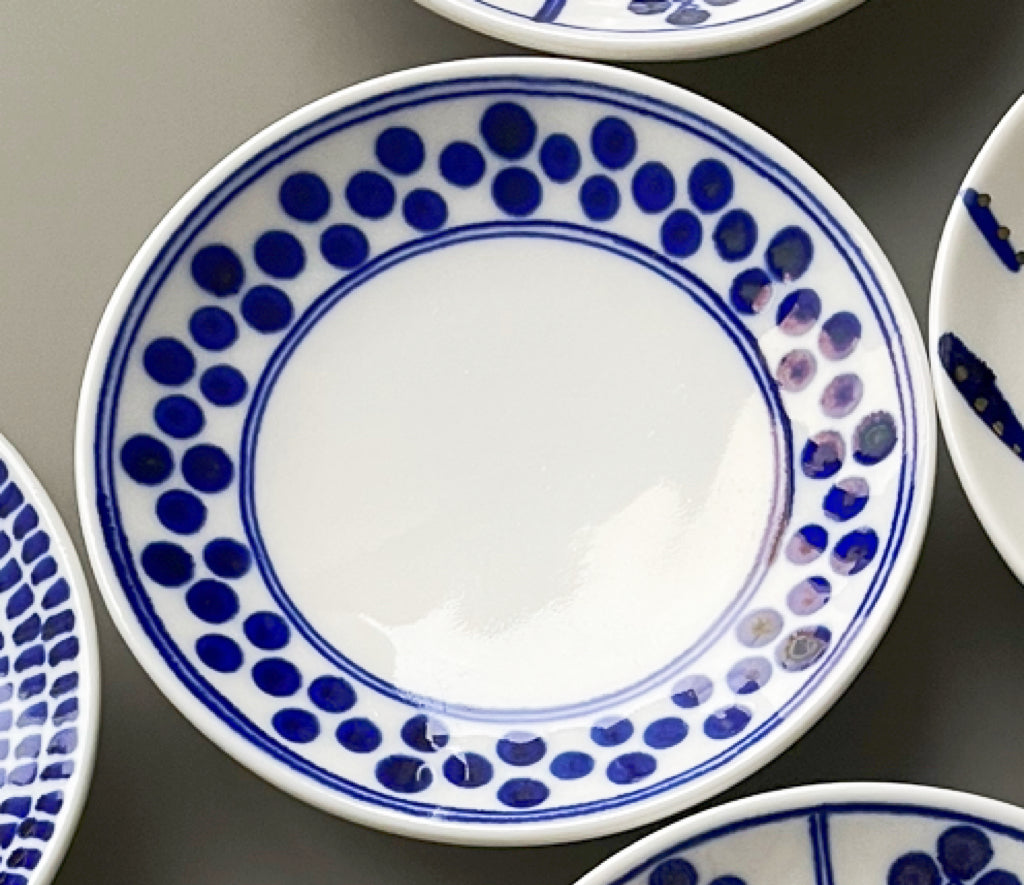 蓝群青 Blue Sauce Plates