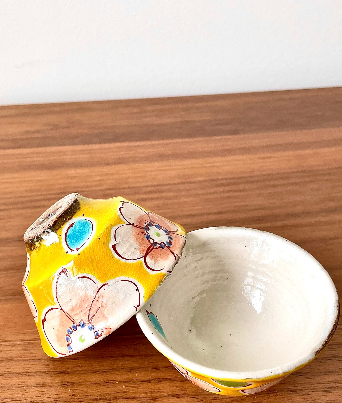 Yellow Sake Cup 虚空藏窑