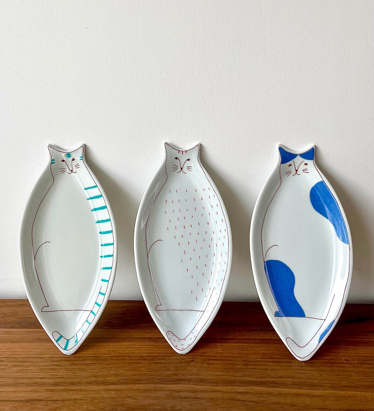 Cat Style Large Plate - Harekutani