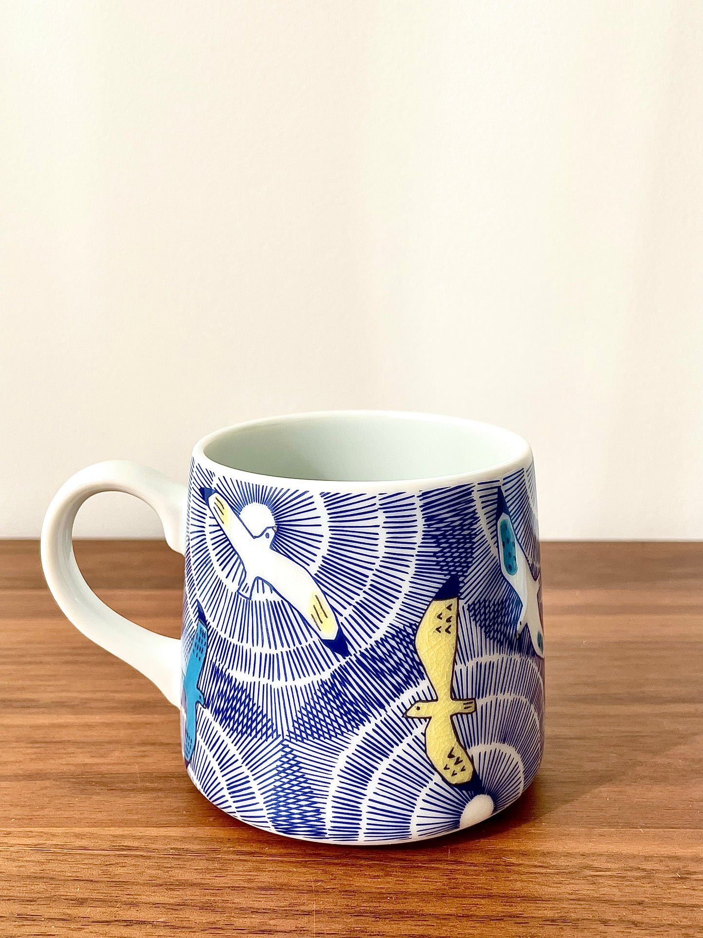 Harekutani Swallow Print Mug