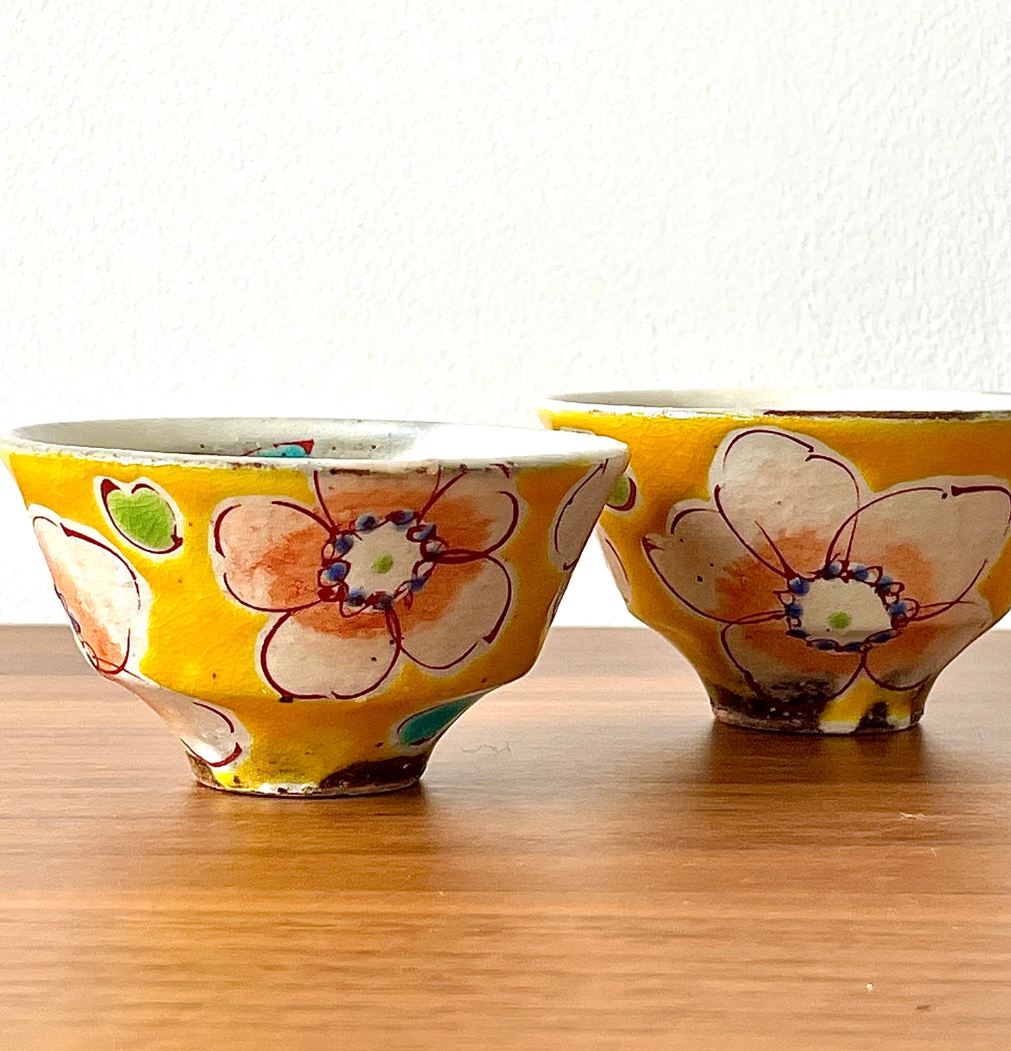 Yellow Sake Cup 虚空藏窑