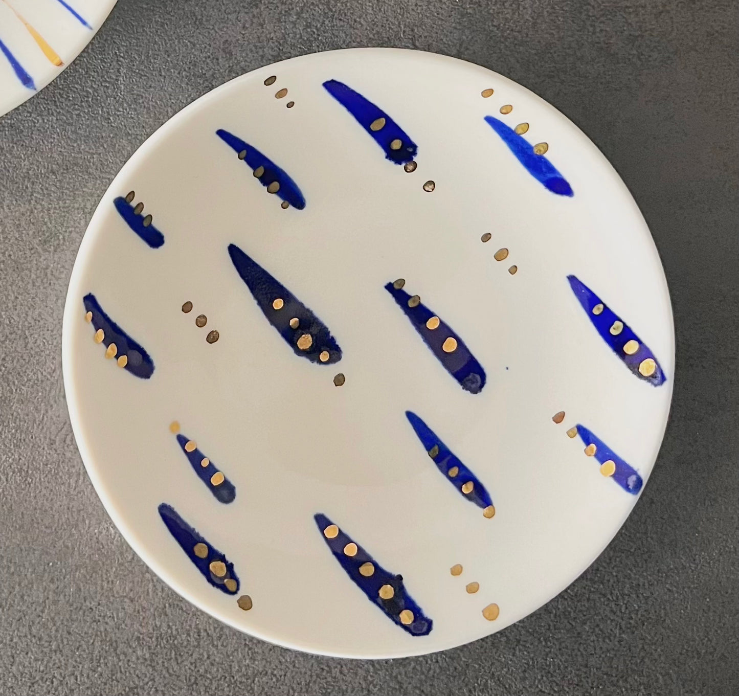蓝群青 Blue Sauce Plates