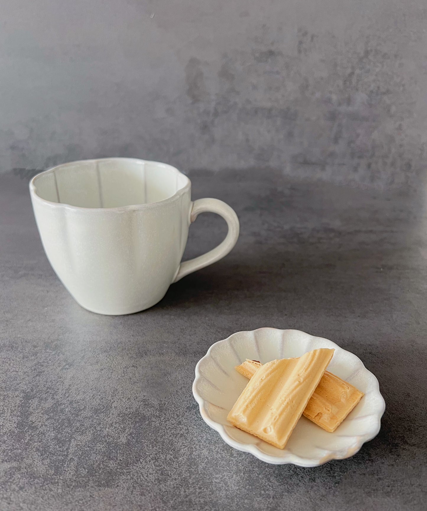 Ginkaku Flower-shaped Mug