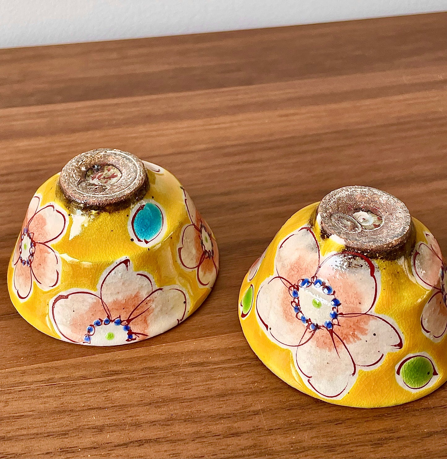 Yellow Sake Cup 虚空藏窑