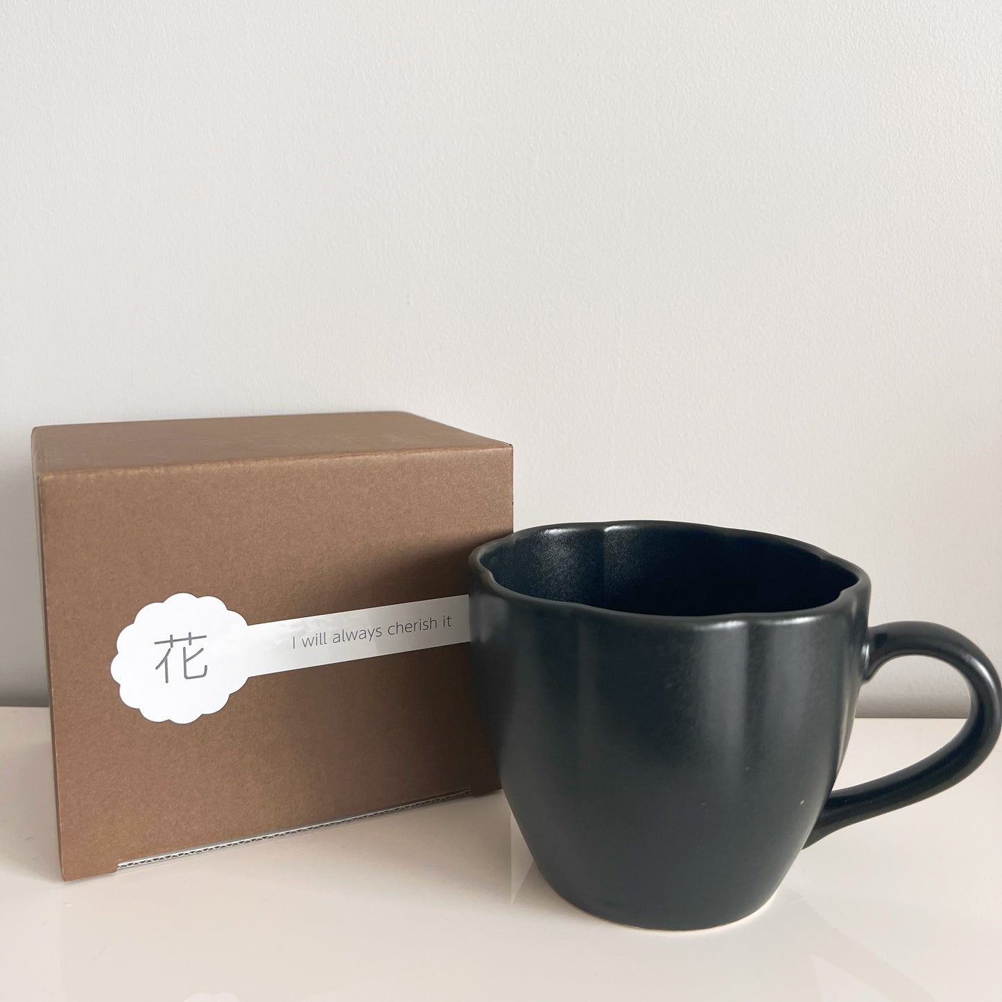 Ginkaku Flower-shaped Mug