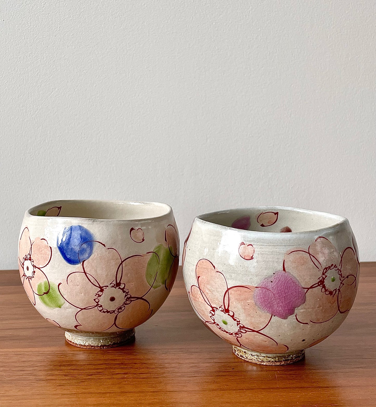 Tea Cup (Pink) - 花笑ふ