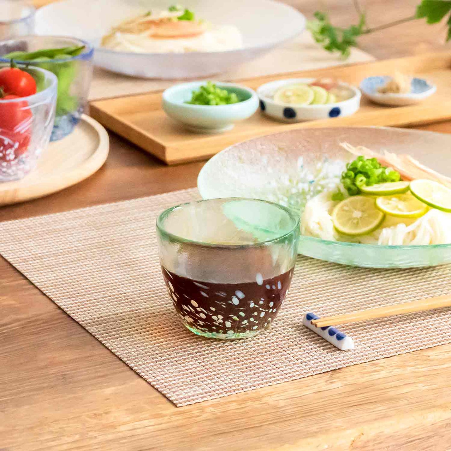 Toyo-sasaki Color Droplet Small bowl めん猪口