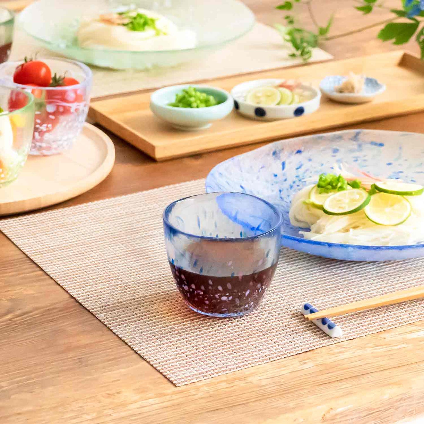 Toyo-sasaki Color Droplet Small bowl めん猪口