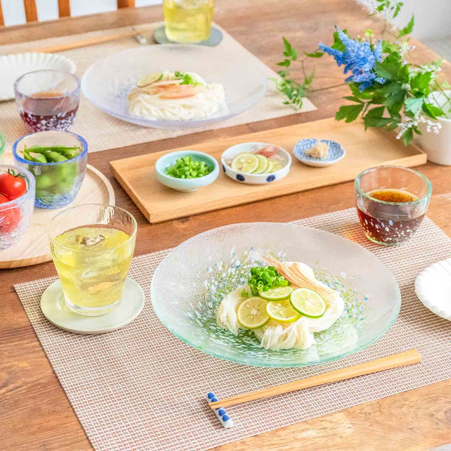 Toyo-sasaki Color Droplet Serving plate