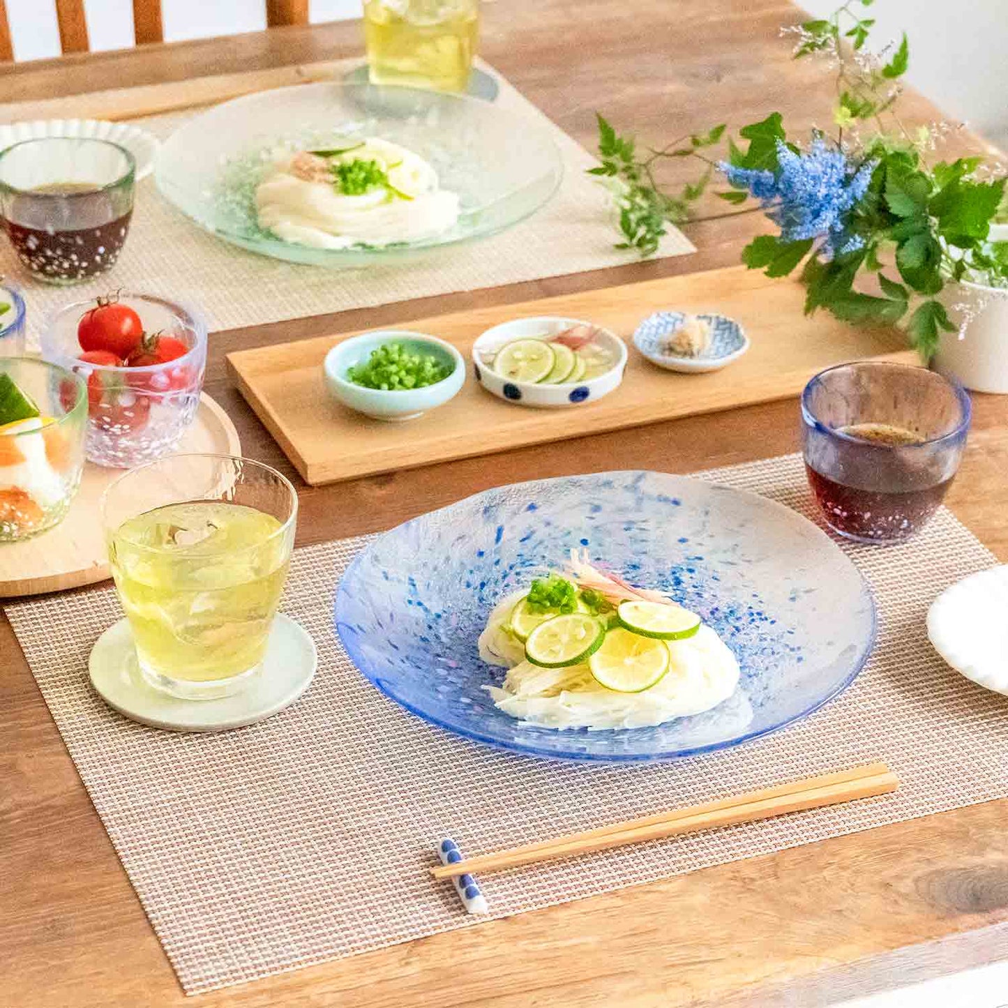 Toyo-sasaki Color Droplet Serving plate