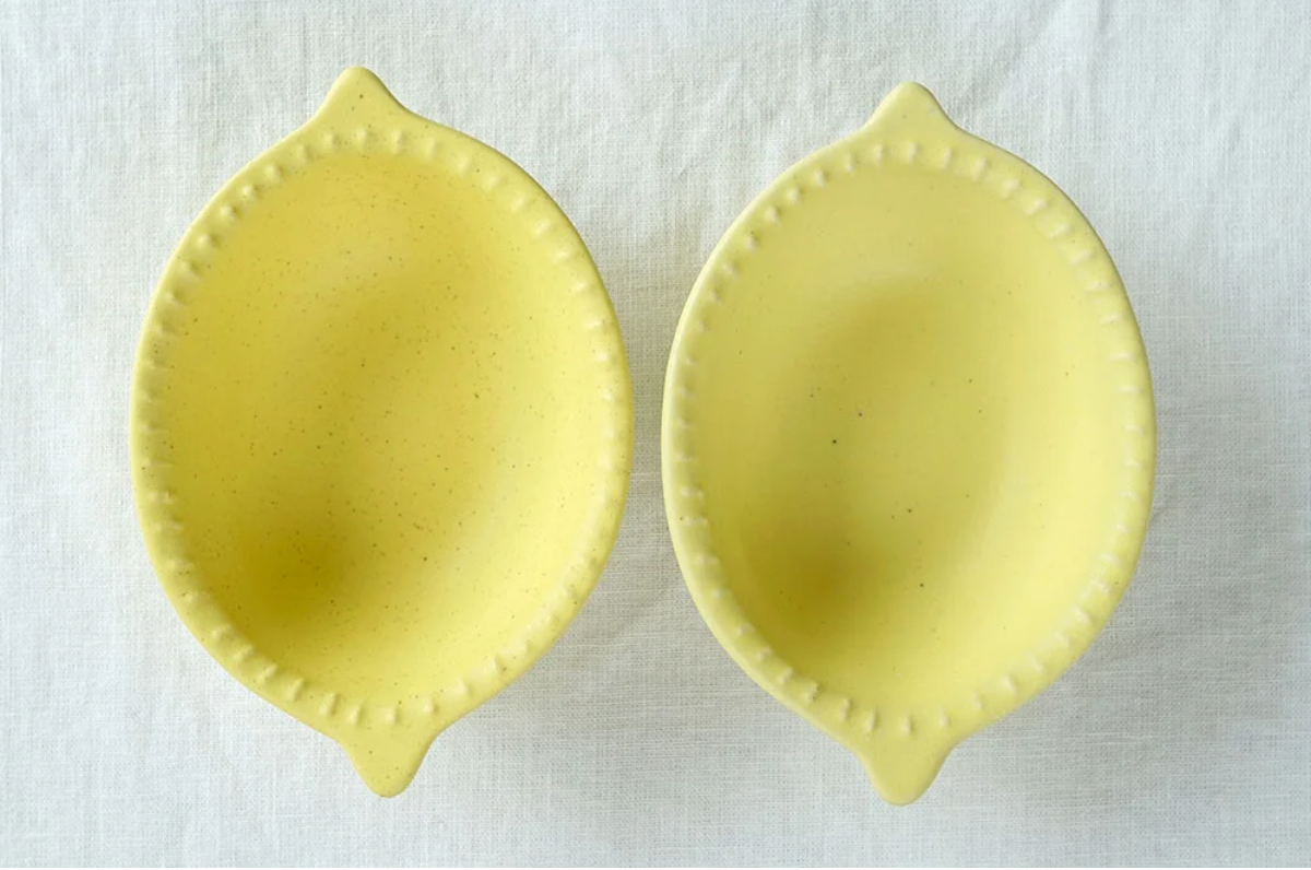 Yoshizawa Handmade Lemon Shape Bowl