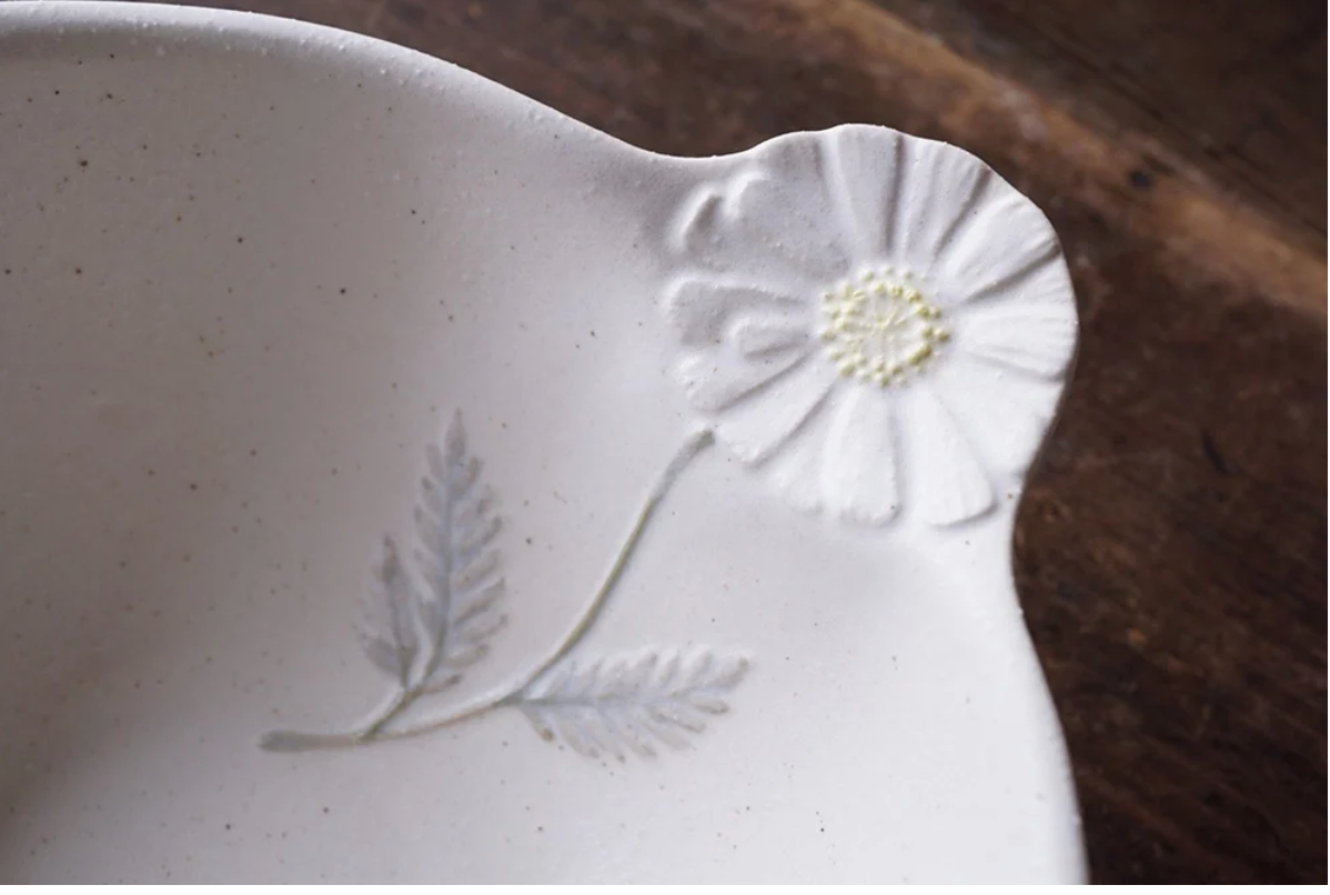 Yoshizawa Margaret Floral Bowl