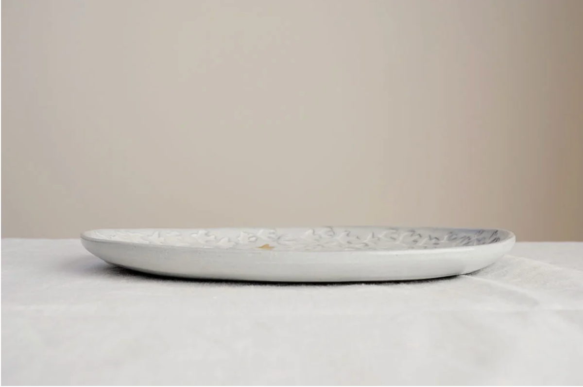 Yoshizawa Migratory Bird Oval Plate