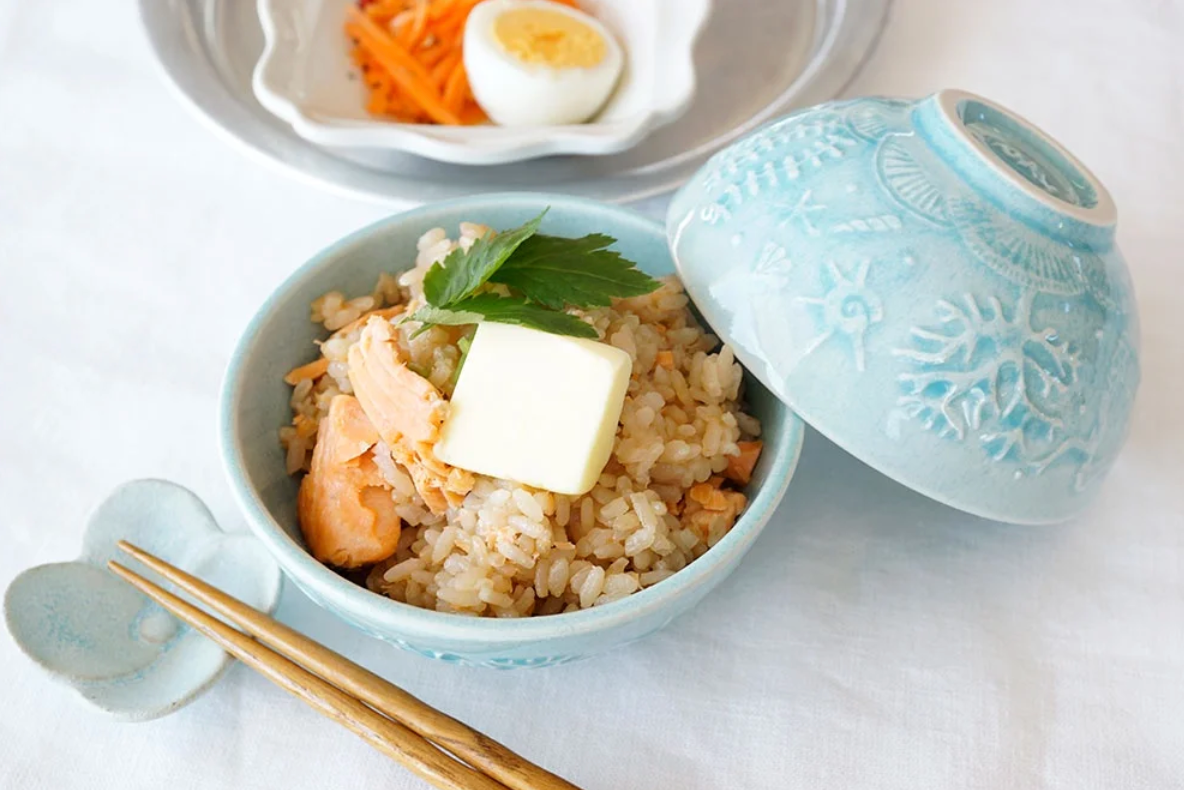 Yoshizawa Lake Green Rice bowl