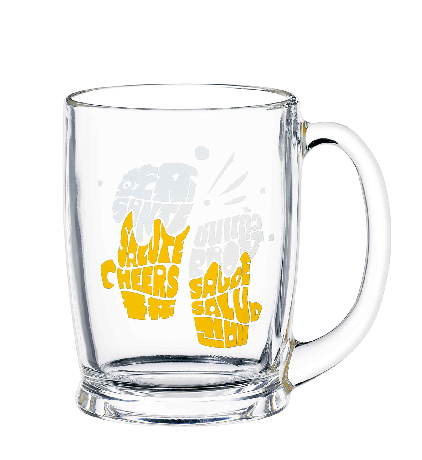 Toyo-sasaki Kanpai Beer Glass 475ml & Mug 360 ml