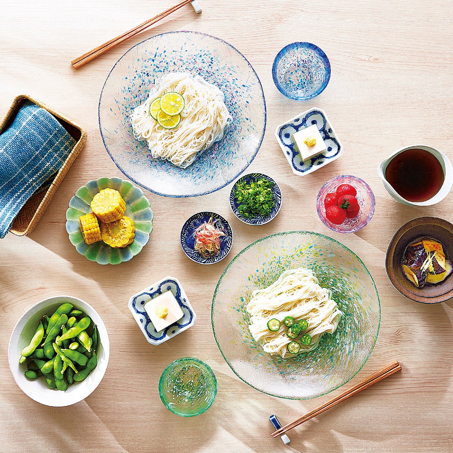 Toyo-sasaki Color Droplet Small bowl めん猪口