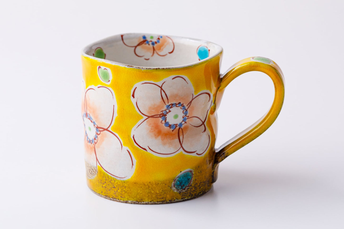 Zoho Gama Mug Buttercup Charm ｲｴﾛｰ花うらら