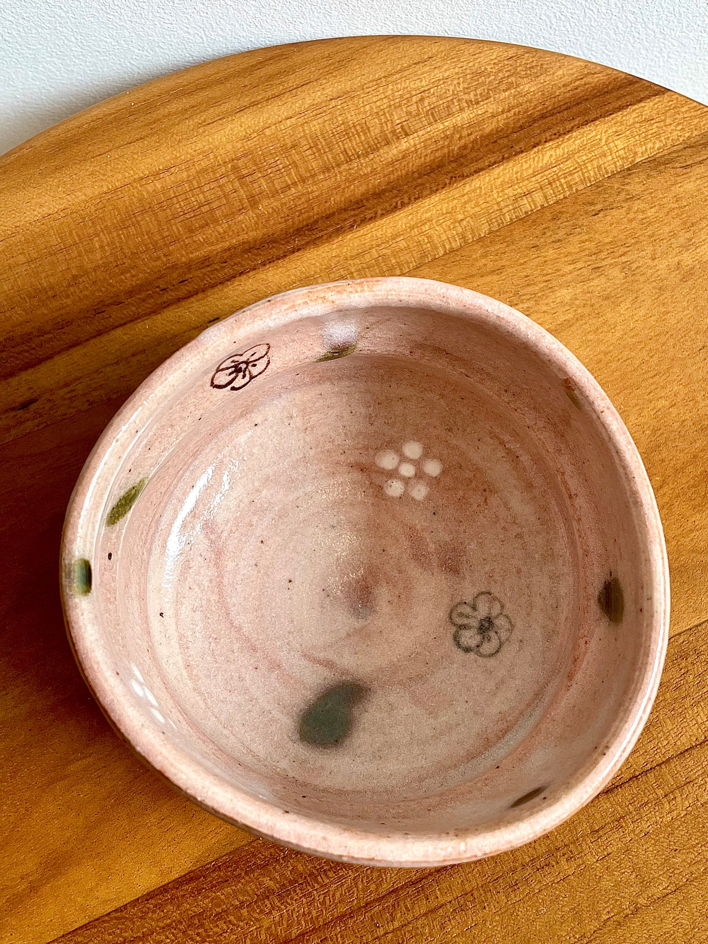 Zoho Gama Pink Tea Bowl弥七田椿こふく碗