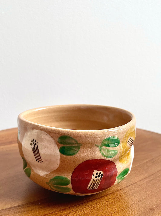 Zoho Gama Large Tea Bowl色絵 こふく碗