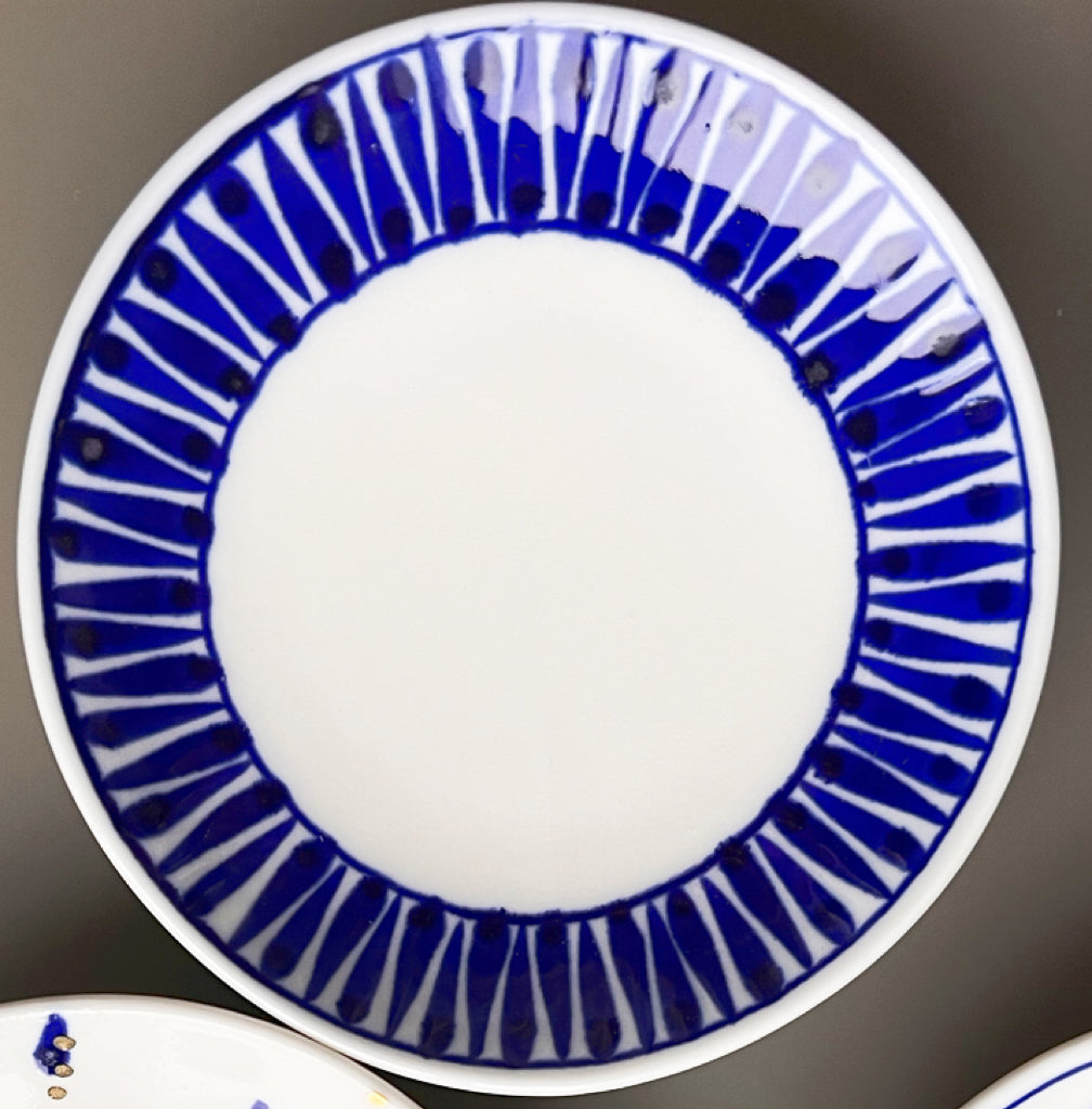 蓝群青 Blue Sauce Plates