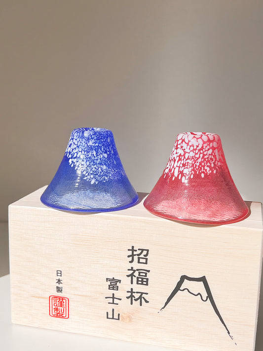 Toyo-sasaki Fuji Yama Sake Cup sets (incl. gift box)