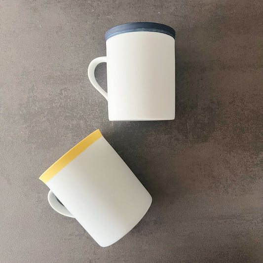 Potpurri Frost Matching Couple Mugs Gift set (set of 2 mugs)