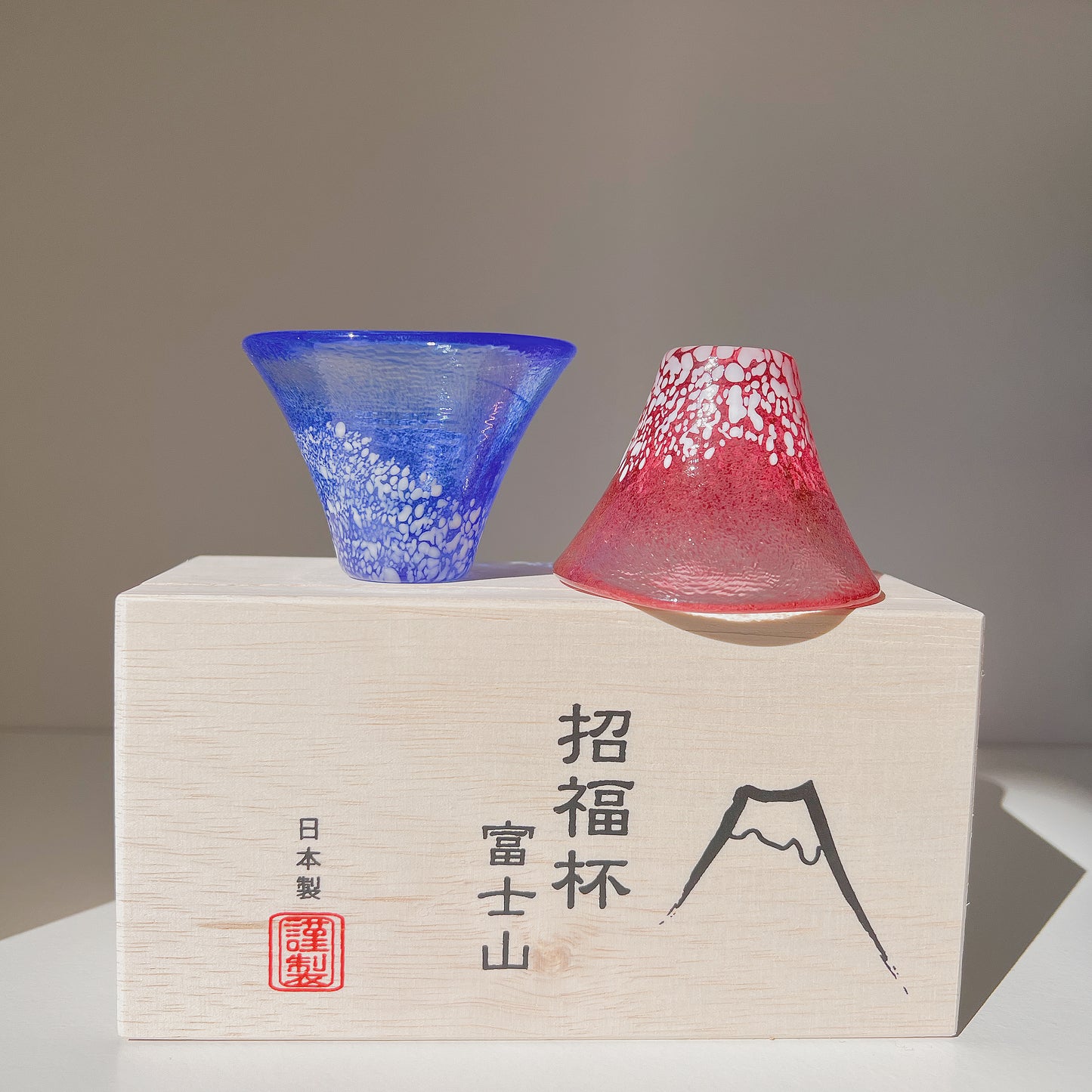 Toyo-sasaki Fuji Yama Sake Cup sets (incl. gift box)