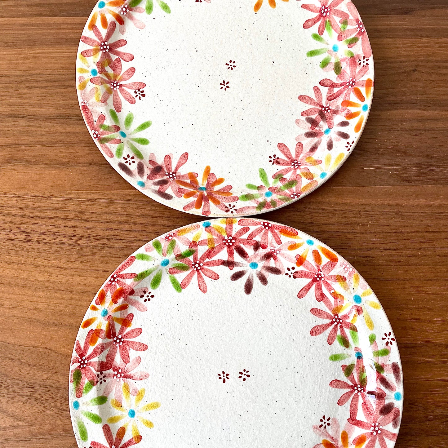 Flower Pattern Large Plate 虚空藏窑花の宴